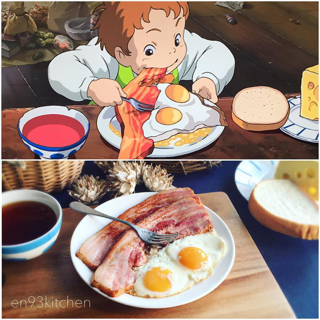 Fan hâm mộ hoạt hình Ghibli tái hiện các món ăn giống y như trong phim và ngon mắt đến lạ thường - Ảnh 6.