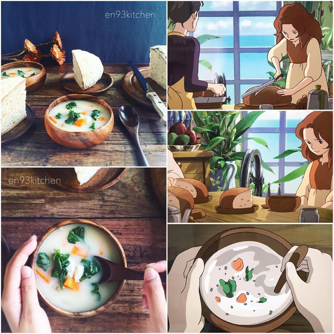 Fan hâm mộ hoạt hình Ghibli tái hiện các món ăn giống y như trong phim và ngon mắt đến lạ thường - Ảnh 7.